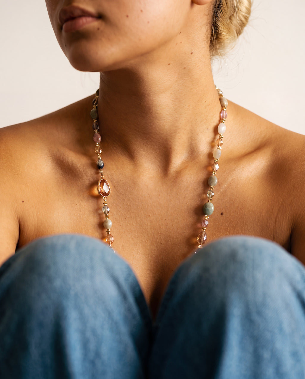 Collier sautoir Coral Dream